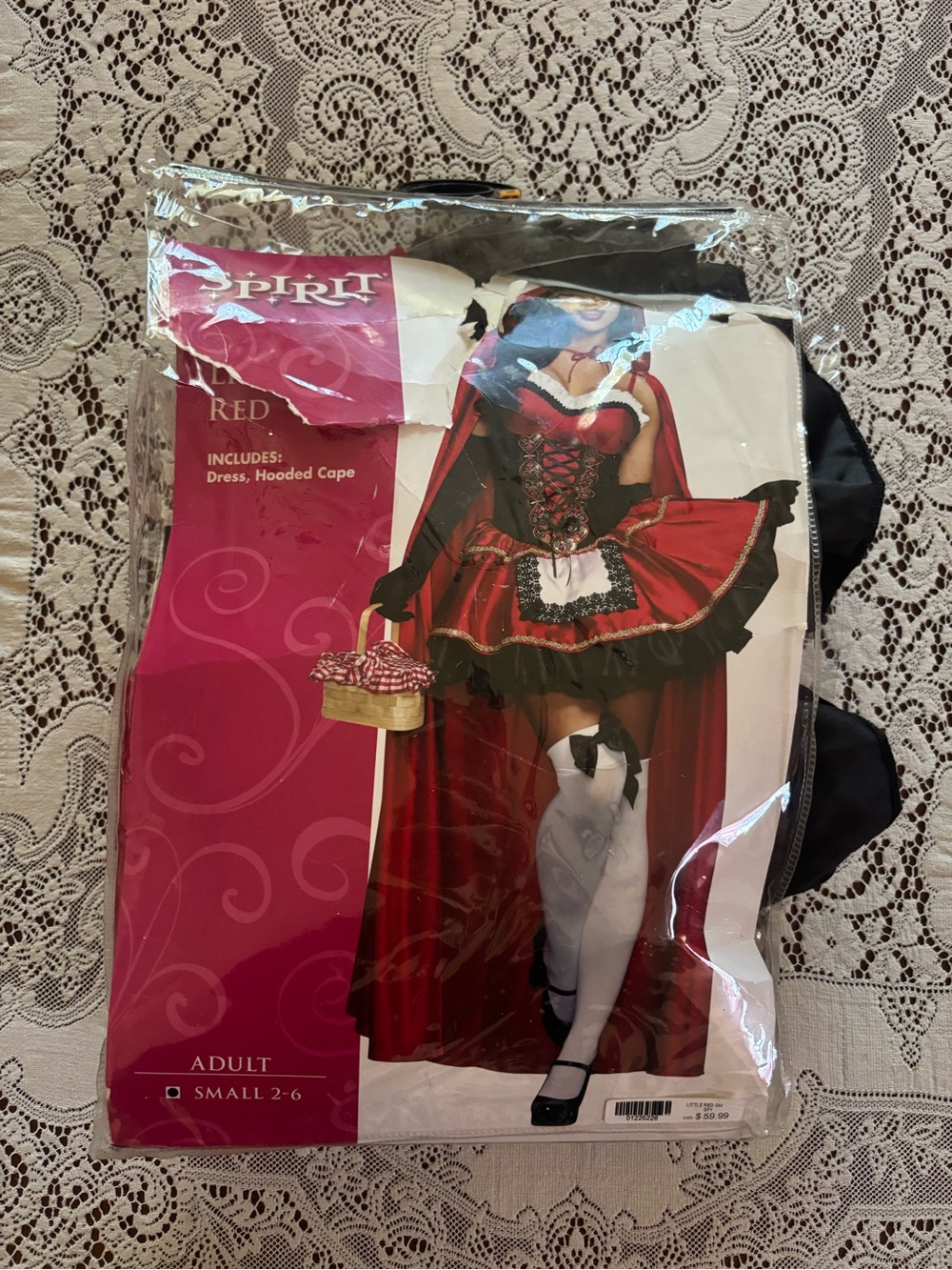 sexy little red riding hood halloween costume